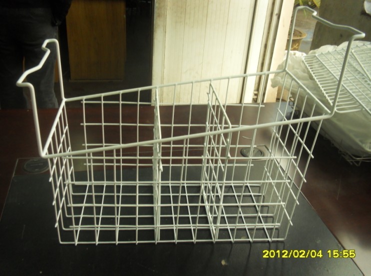 Wire Freezer Basket with Dividers Buy Refrigerator Shelf